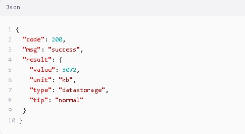 接口返回示例图