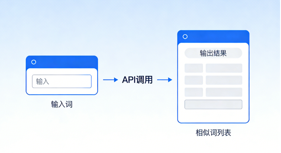 天聚数行相似词API集成指南